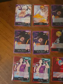 51x Japanese One Piece TCG Regular Leader L mixed lot - Image 2