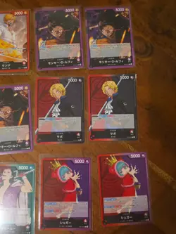 51x Japanese One Piece TCG Regular Leader L mixed lot - Image 3