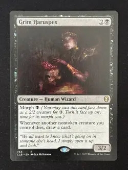 1x MTG Grim Haruspex - Commander Legends: Battle for Baldur's Gate (CLB) #754 - Image 1