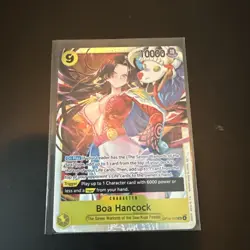 One Piece The Azure Sea's Seven Boa Hancock OP14-112 SR Foil NM - Image 1