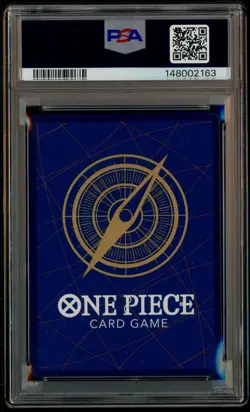 2025 One Piece OP13 En Wanted Alternate Art #118 Monkey D. Luffy PSA 10 GEM MINT - Image 2
