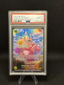 One Piece Charlotte Linlin (SP) OP03-114 Wings of the Captain Foil - PSA 10 - Image 1