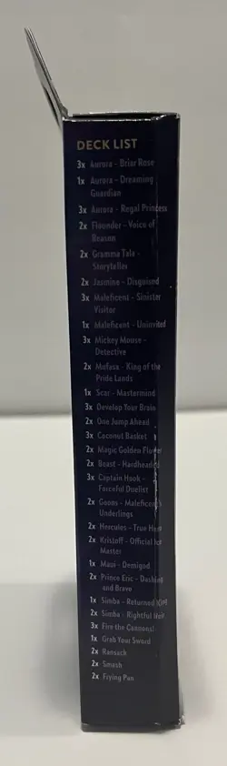 Disney Lorcana Trading Card Game The First Chapter Starter Deck Sapphire & Steel - Image 5