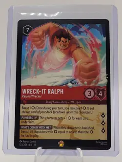 EN11 Disney Lorcana WRECK-IT RALPH Legendary #103 Raging Wrecker WinterSpell - Image 1