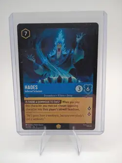 HADES - Infernal Schemer Legendary 151/204 Disney Lorcana FABLED Non-Foil - Image 1