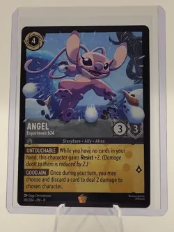 EN11 Disney Lorcana ANGEL Legendary #191 Experiment 624 Winterspell - Image 1