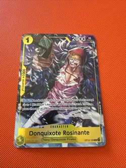 Donquixote Rosinante (Illustration Box Vol.6) OP12-108 One Piece Promotion Cards - Image 1
