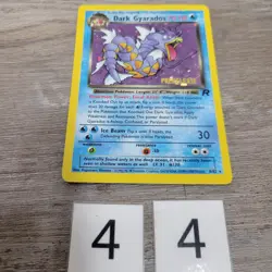 Dark Gyarados Holo Team Rocket Prerelease Promo Pokemon Card - NM Near Mint 8/82 - Image 1