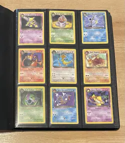 Pokemon WOTC Complete Team Rocket Non-Holo Set! All 65 Non-Holo cards! 31 1st ed - Image 1