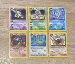 Pokemon WOTC Complete Team Rocket Non-Holo Set! All 65 Non-Holo cards! 31 1st ed - Image 3