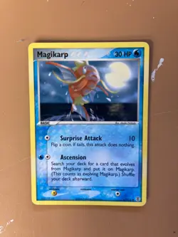 MAGIKARP 67/112 NON HOLO FIRE RED LEAF GREEN POKEMON CARD LP NM - Image 1