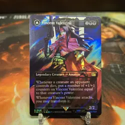 Vincent Valentine (Borderless) (Surge Foil) Final Fantasy Foil - Image 1