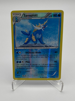 Pokemon Trading Card Game TCG Reverse Holo Steam Siege Samurott 32/114 - Image 1