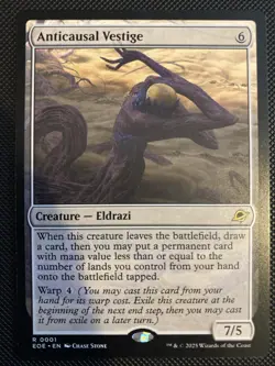English - MTG Anticausal Vestige - Edge Of Eternities - Image 1