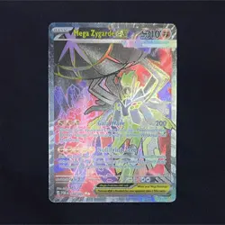 Pokemon Mega Zygarde EX Full Art Holo Card 104/088 Perfect Order - Image 1