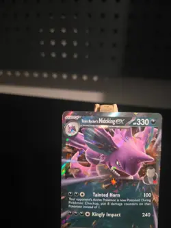 Pokemon Card Team Rocket's Nidoking ex #217 Promo Card Holo - Image 2