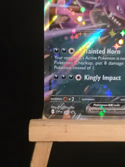 Pokemon Card Team Rocket's Nidoking ex #217 Promo Card Holo - Image 4