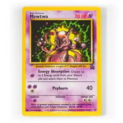 Pokemon - Mewtwo - Non Holo - 14 - Black Star Promo Card - Image 1