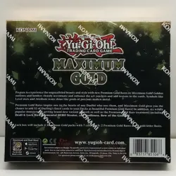 Yugioh Maximum Gold Mini Box Factory Sealed 1st Edition YU GI OH Trading Card - Image 2