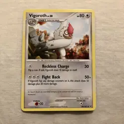 Vigoroth 64/127 Uncommon Platinum NM Pokemon card - Image 1
