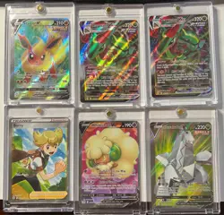 (6) Pokemon Error Misprint cards V, VMAX Trainer Evolving Skies Brilliant Stars - Image 1
