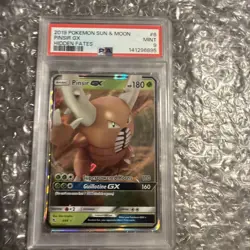 Pokemon Pinsir GX TCG Holo Card 6/68 Ultra Rare Hidden Fates - Image 1