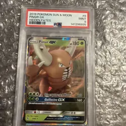 Pokemon Pinsir GX TCG Holo Card 6/68 Ultra Rare Hidden Fates - Image 3