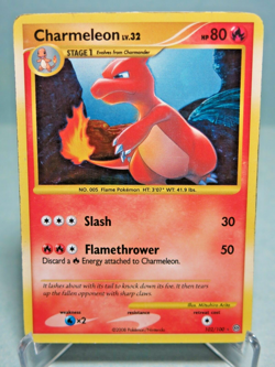 Charmeleon 102/100 Secret Rare Holo Stormfront Pokemon Card - Lightly Played - Image 1