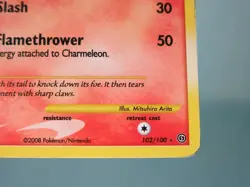 Charmeleon 102/100 Secret Rare Holo Stormfront Pokemon Card - Lightly Played - Image 5