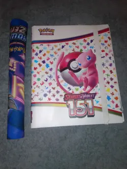 Lot Pokemon TCG Assorted Accessories Card Sleeves Card Binder Flipping Coins - Image 4