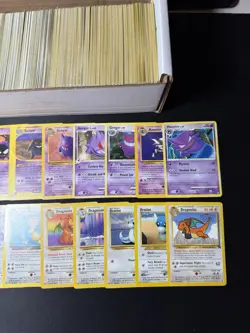 Huge Collection Bulk Lot of 600+ Pokemon Cards Mixed WOTC-XY Vintage HP-DAMAGED - Image 3