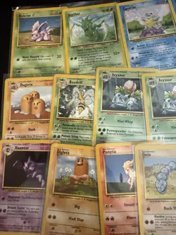 Vintage Pokemon Cards For 1999 All Of Them Are Very Good Condition - Image 2