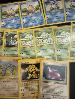 Vintage Pokemon Cards For 1999 All Of Them Are Very Good Condition - Image 3