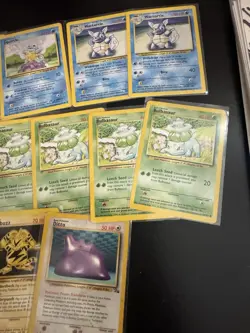 Vintage Pokemon Cards For 1999 All Of Them Are Very Good Condition - Image 4