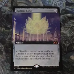 Radiant Lotus (Extended Art) Aetherdrift Foil - Image 1