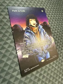 MTG Path to Exile #0001 Borderless Rare TMNT Source Material (PZA) - Image 2