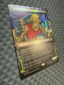 MTG Sally Pride, Lioness Leader #0225 Foil Showcase Rare TMNT (TMT) - Image 2