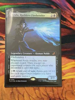 Azula, Ruthless Firebender - Extended Art - TLE - MTG - EN - NM - 0184 Foil - Image 2