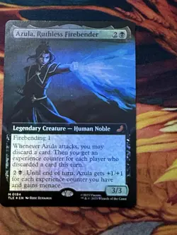 Azula, Ruthless Firebender - Extended Art - TLE - MTG - EN - NM - 0184 Foil - Image 5