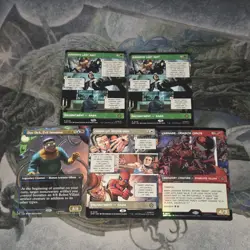 MTG Spider-Man • Borderless Rares Only Lot ◇ 5 - Image 1