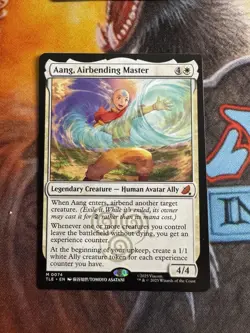 MTG Avatar The Last Airbender Aang, Airbending Master M 0074 Regular NM - Image 1