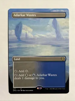Adarkar Wastes (Borderless) Dominaria United Regular - Image 1