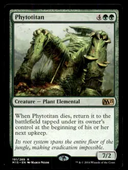 Phytotitan LP Light Play Magic 2015 MTG [11567] - Image 1