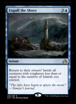 Engulf the Shore LP Light Play Shadows over Innistrad MTG [11808] - Image 1