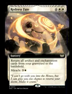 Redress Fate LP Light Play Duskmourn Commander MTG [12382] - Image 1