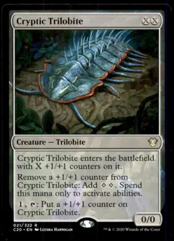 Cryptic Trilobite LP Light Play Commander 2020 MTG [12378] - Image 1