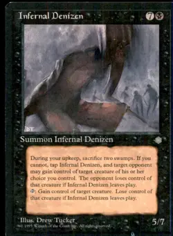Infernal Denizen LP Light Play Ice Age MTG [11979] - Image 1