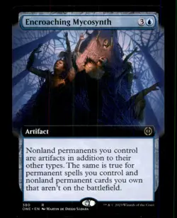 Encroaching Mycosynth LP Light Play Phyrexia: All Will Be One MTG [12395] - Image 1