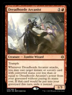 Dreadhorde Arcanist LP Light Play War of the Spark MTG [11631] - Image 1
