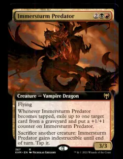 Immersturm Predator LP Light Play Kaldheim MTG [12377] - Image 1